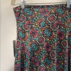 Azure flowy skirt size small